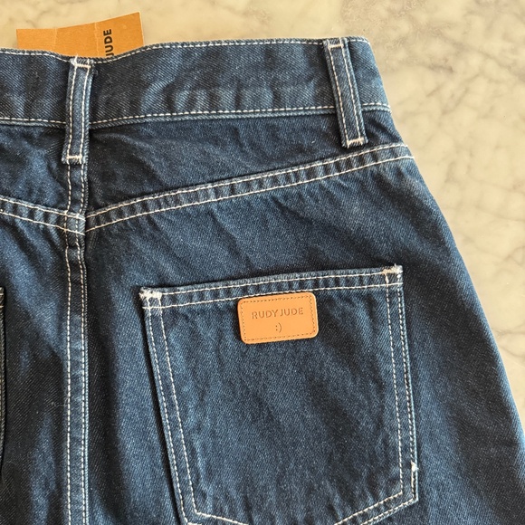 RUDY JUDE Adult Utility Jeans / Indigo / Size 2, Custom Inseam 28 - Picture 4 of 9
